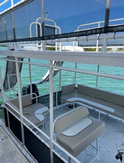 26ft Double Decker Pontoon Lower Deck View